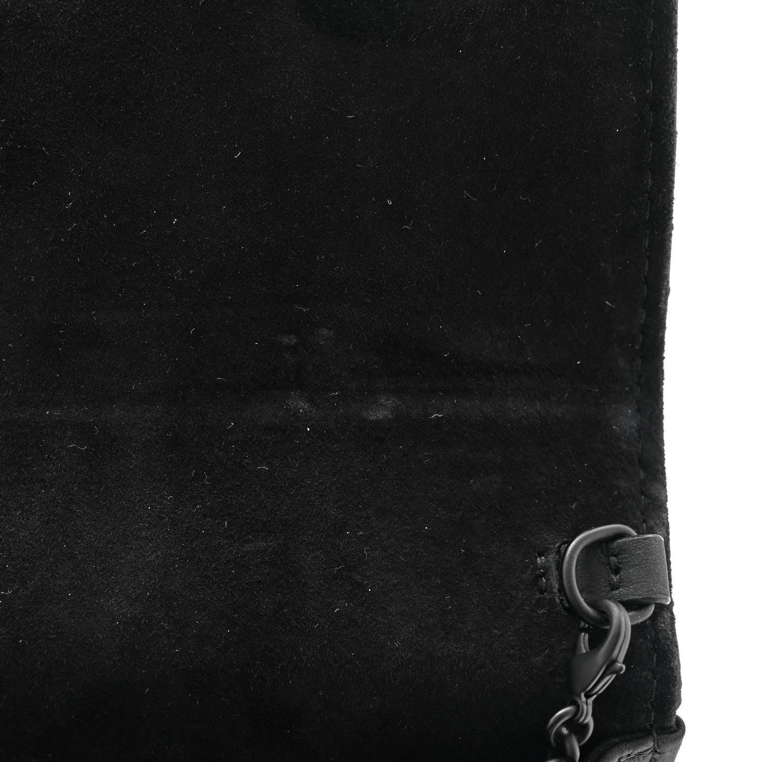 Christian Dior Ultra Matte Calfskin Cannage Lady Dior Clutch Black 12 of 13
