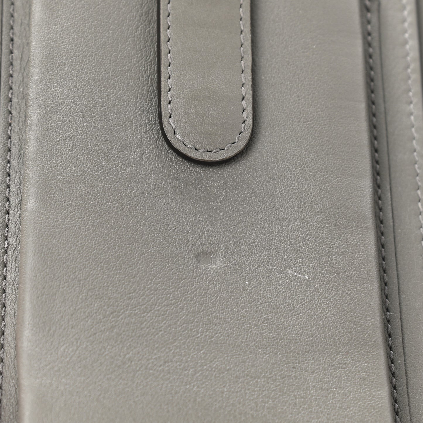 Microguccissima Zip Around Top Handle Travel Wallet Loess