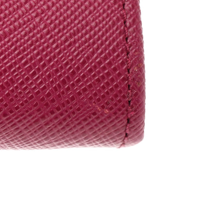 Prada Saffiano Lux Sound Wallet On Chain Ibisco 11 of 15