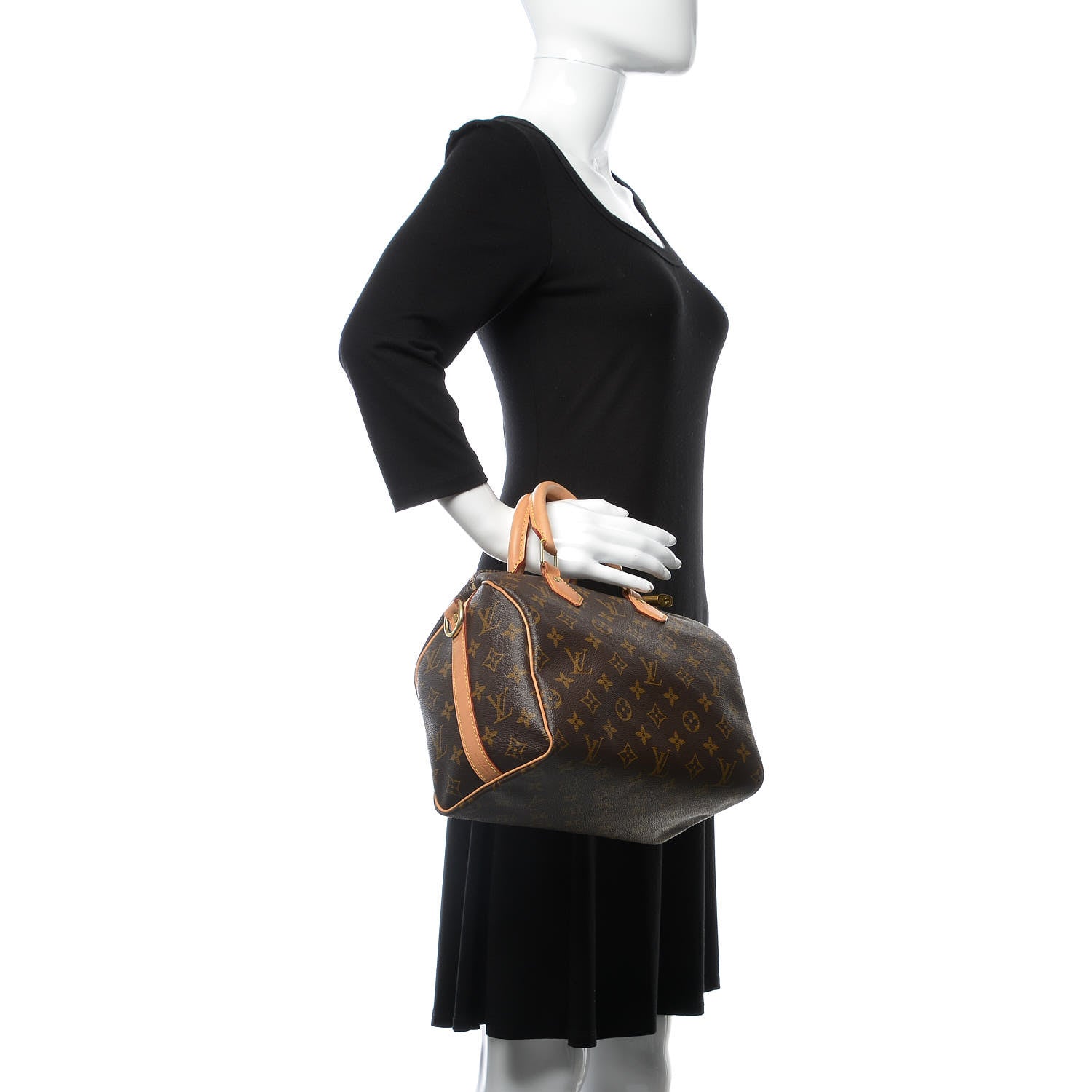 Louis Vuitton Monogram Speedy Bandouliere 25 2 of 17