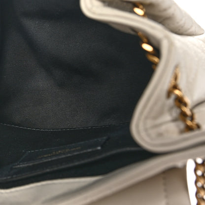 Saint Laurent Lambskin Quilted Monogram Mini Nolita Crema Soft 5 of 11