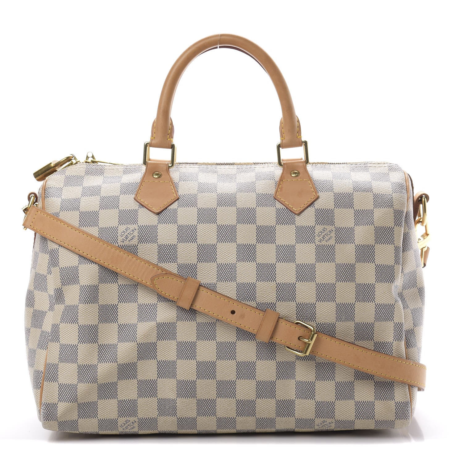 Louis Vuitton Damier Azur Speedy Bandouliere 30 1 of 17