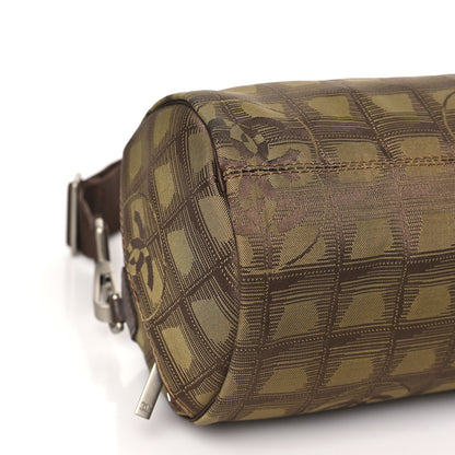Chanel Nylon Travel Crossbody Bag Brown 9 of 11