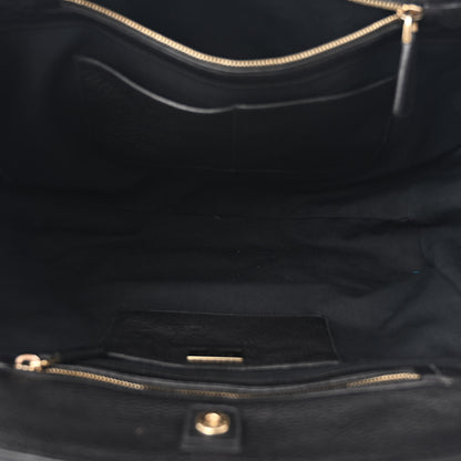 Prada Vitello Daino Tote Black 5 of 12
