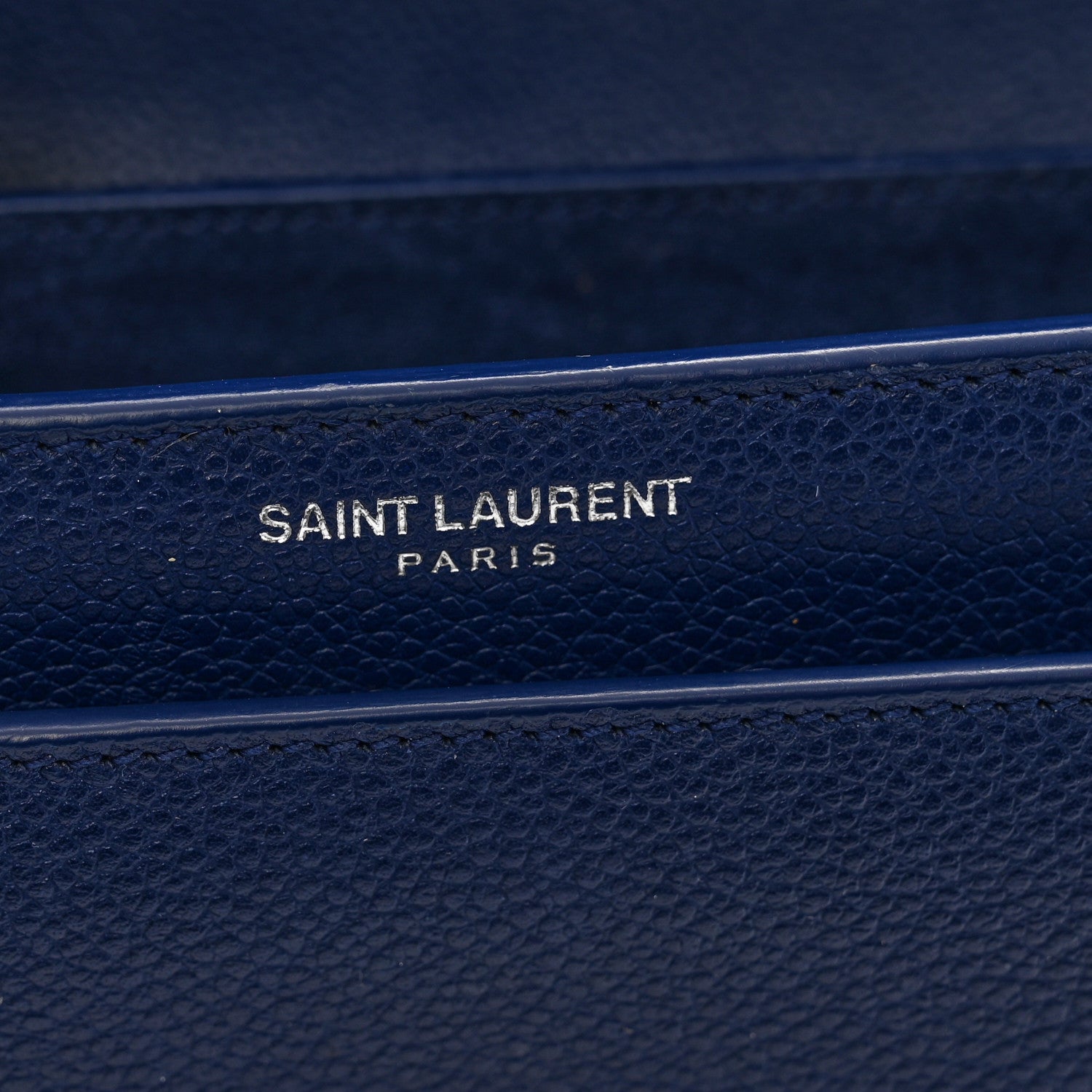Saint Laurent Grained Calfskin Small Monogram Sunset Marinette 7 of 12