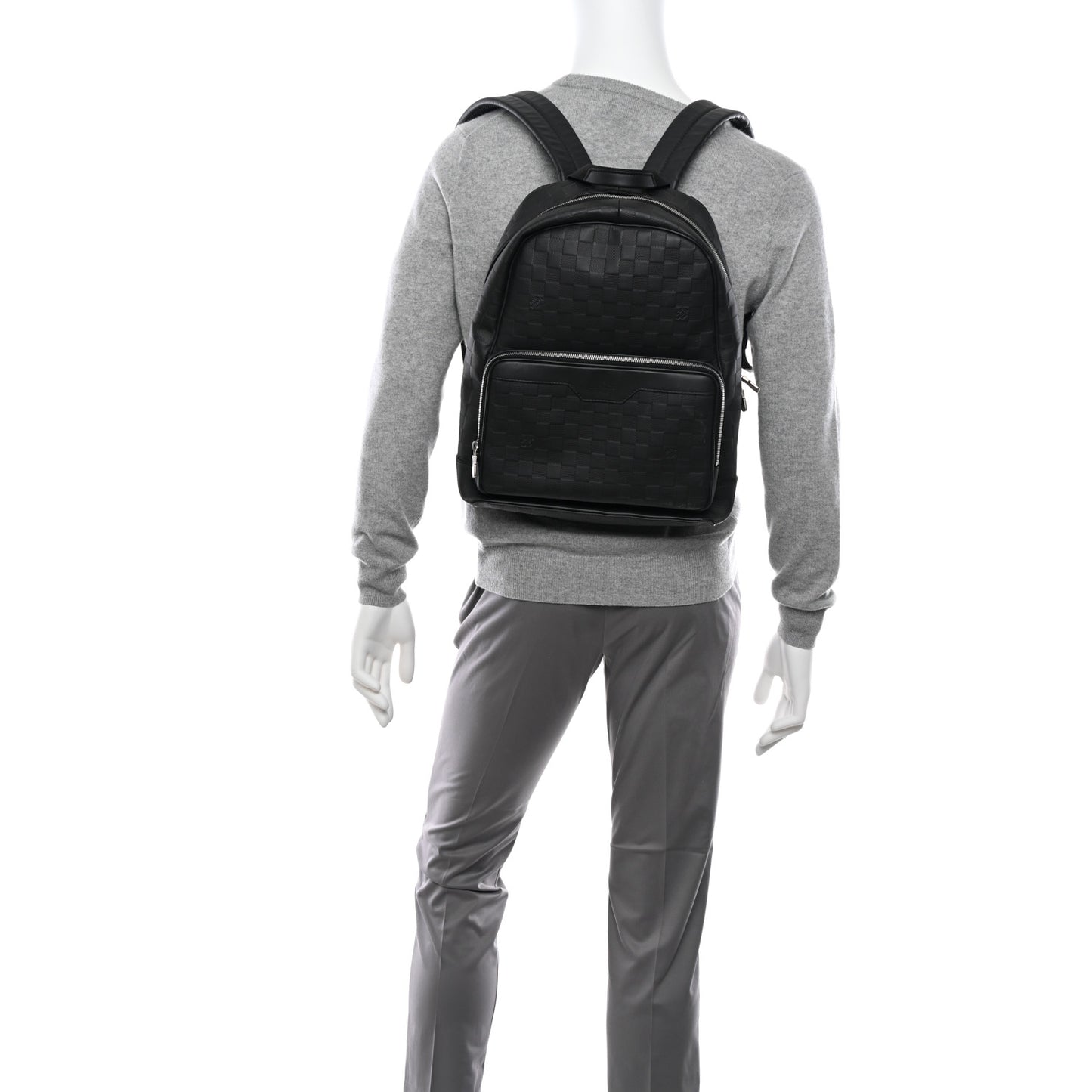 Damier Infini Campus Backpack Black