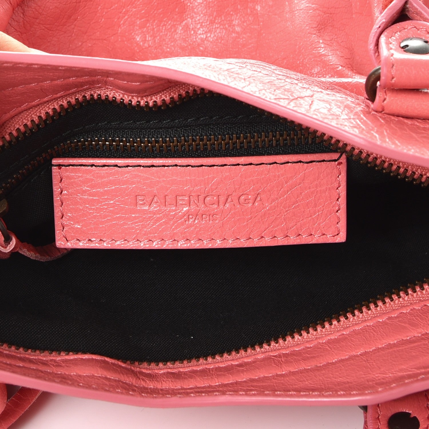 Balenciaga Agneau Classic Hardware Mini City Rose Jaipur 7 of 12