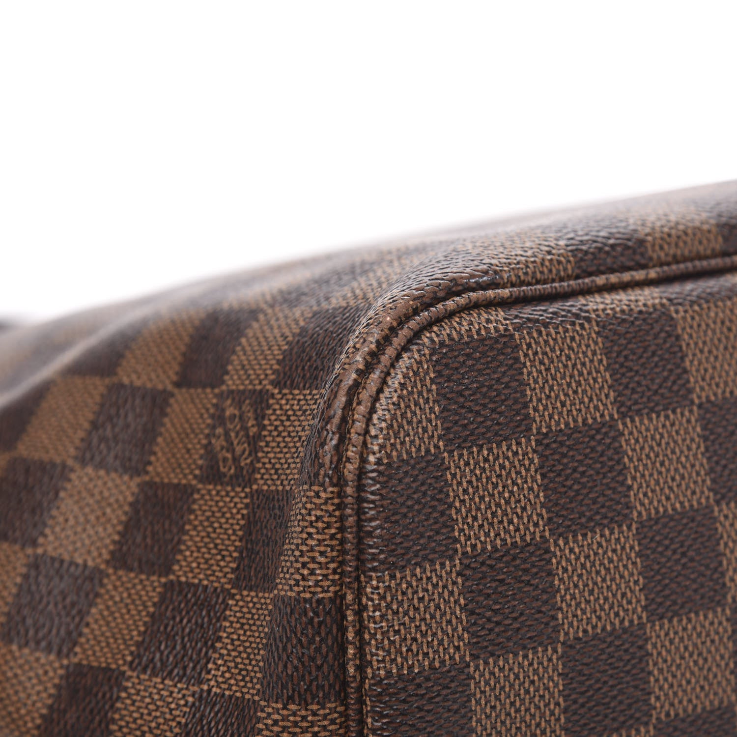 Louis Vuitton Damier Ebene Neo Neverfull MM Rose Ballerine 10 of 14