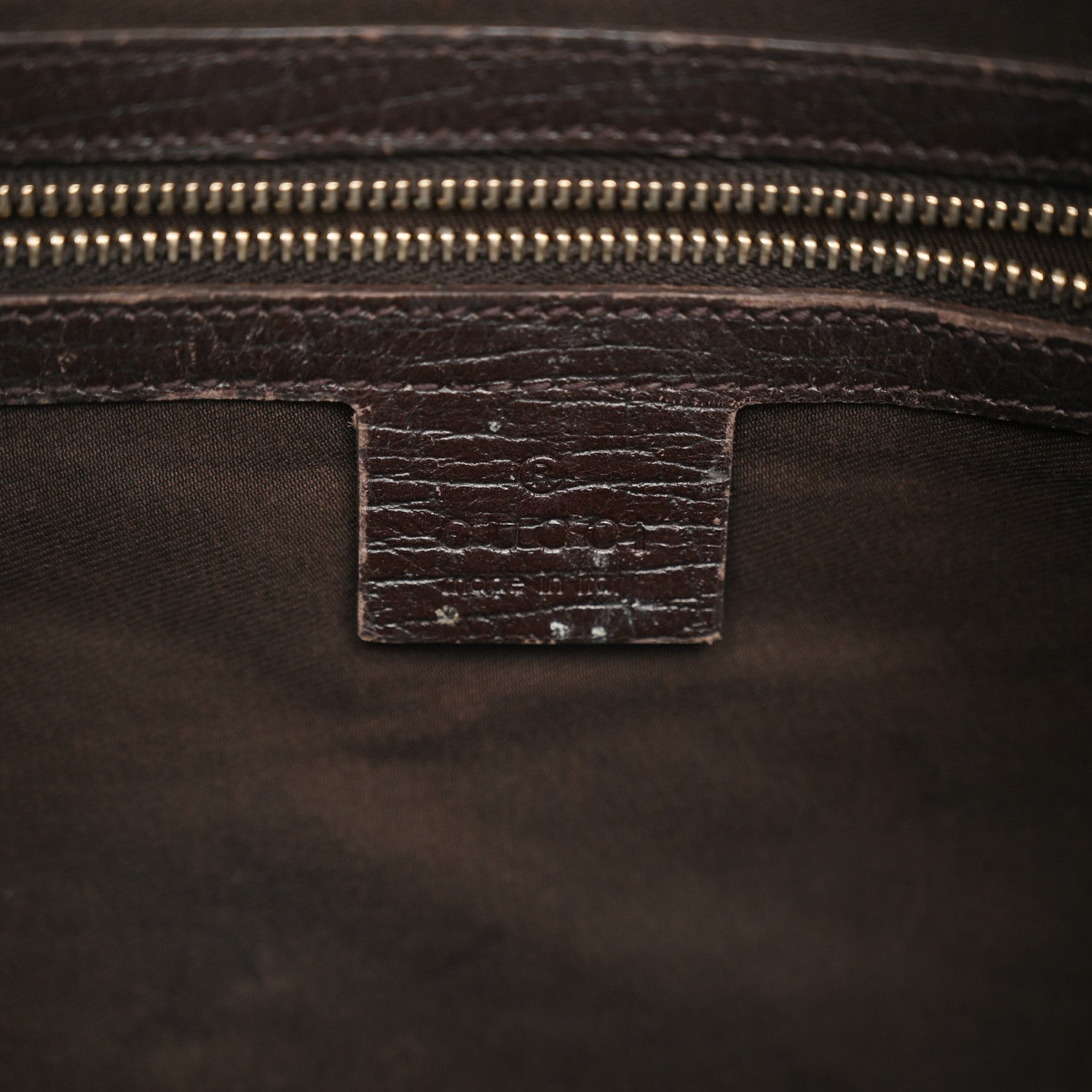 Gucci Monogram Medium Horsebit Chain Hobo Dark Brown 6 of 12
