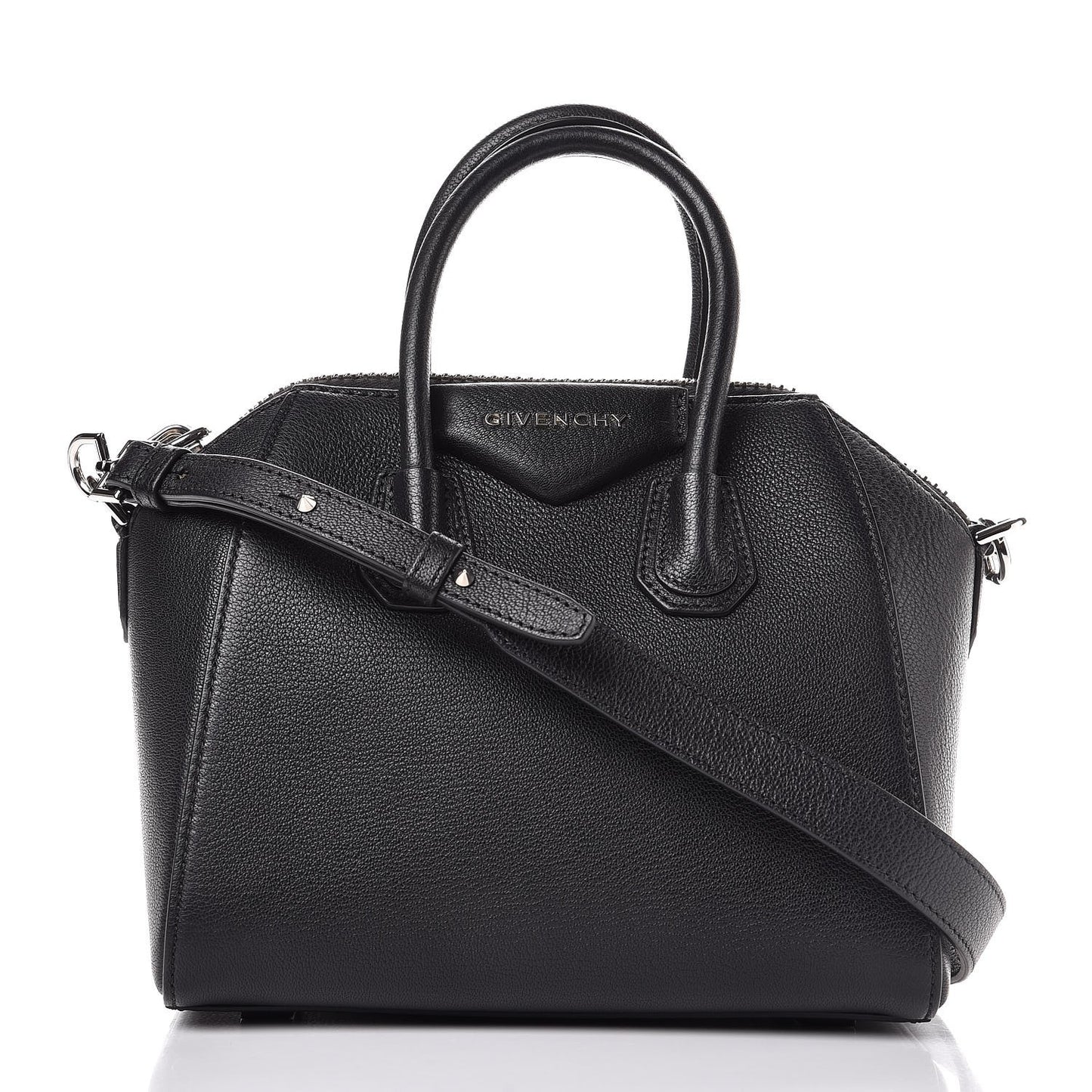 Sugar Goatskin Mini Antigona Black