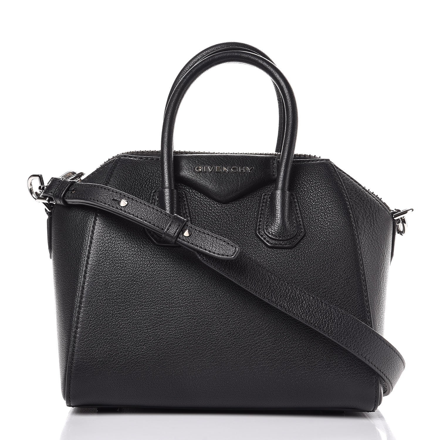 Givenchy Sugar Goatskin Mini Antigona Black 1 of 7