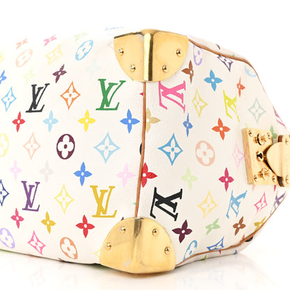 Louis Vuitton Monogram Multicolor Speedy 30 White 9 of 11