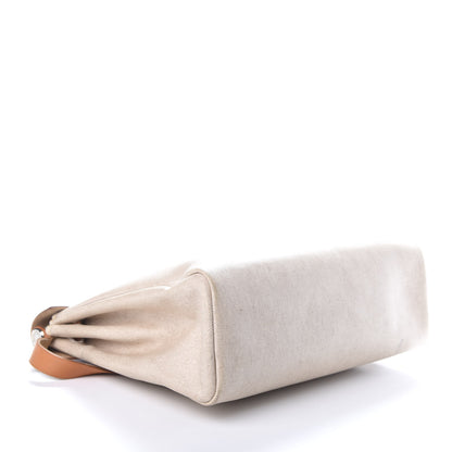 Hermes Toile Vache Calfskin Herbag 39 MM Natural 4 of 10