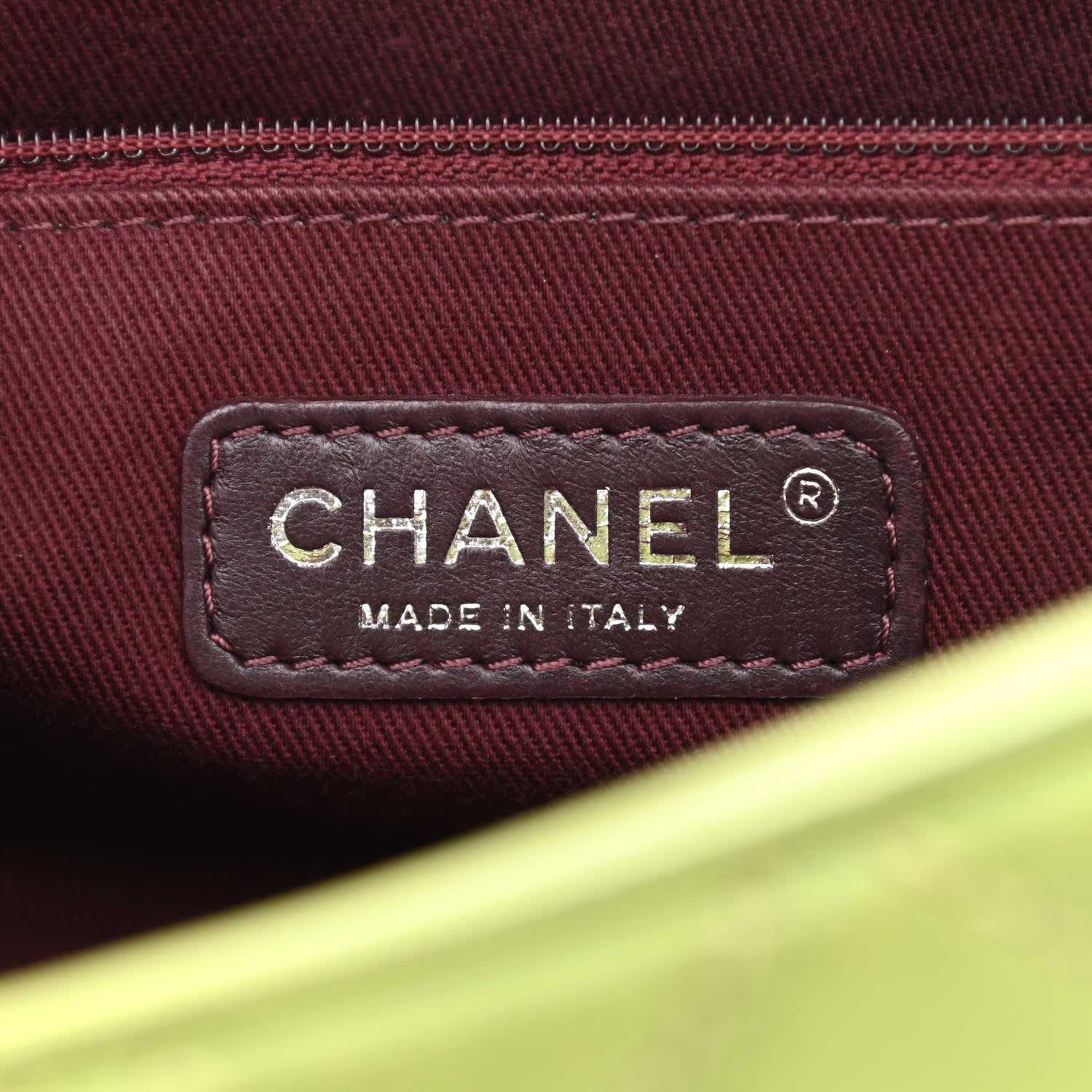 Chanel Calfskin Quilted Medium Coco Sporran Flap Green 6 of 10