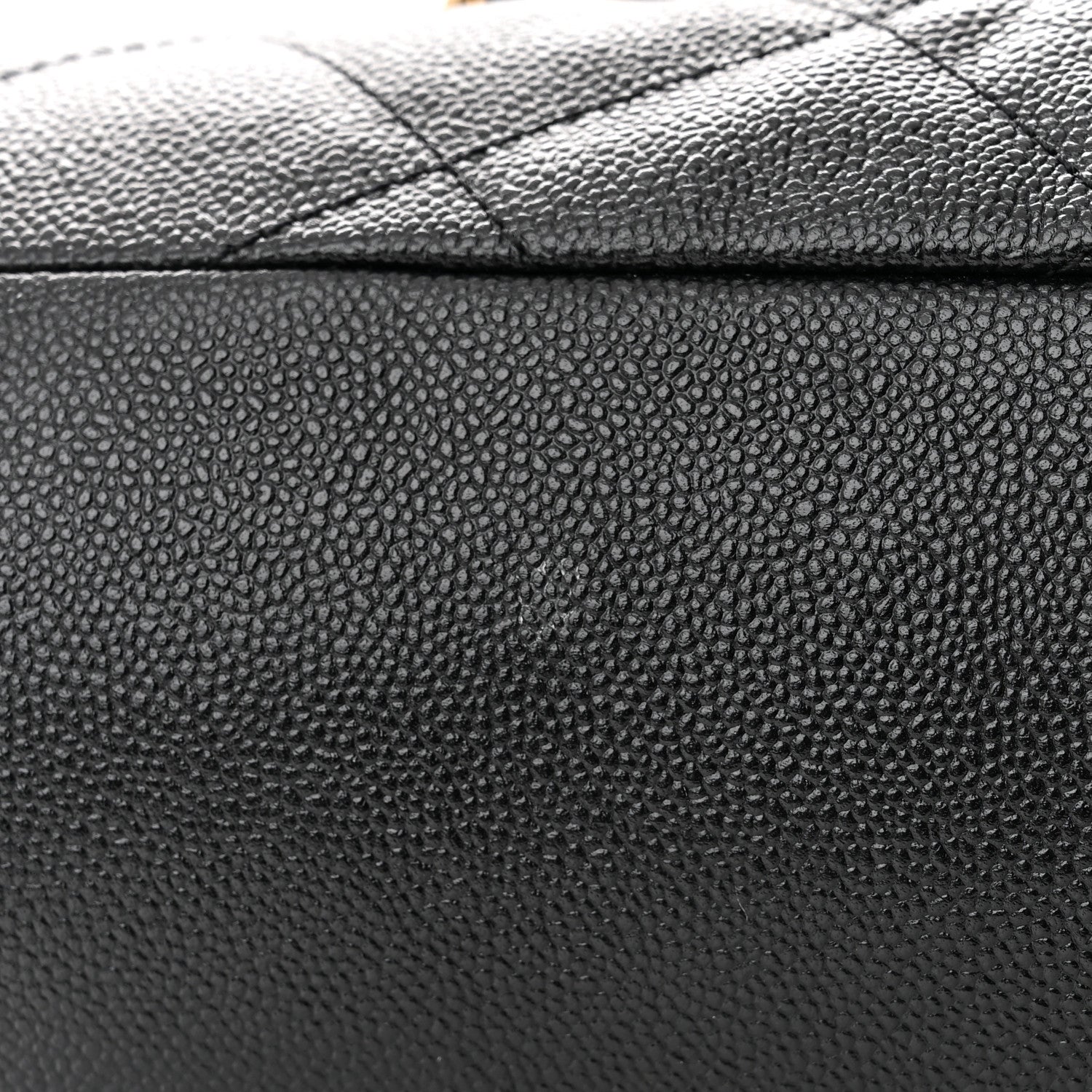 Chanel Caviar Quilted Small Shopping Tote Black 11 of 11