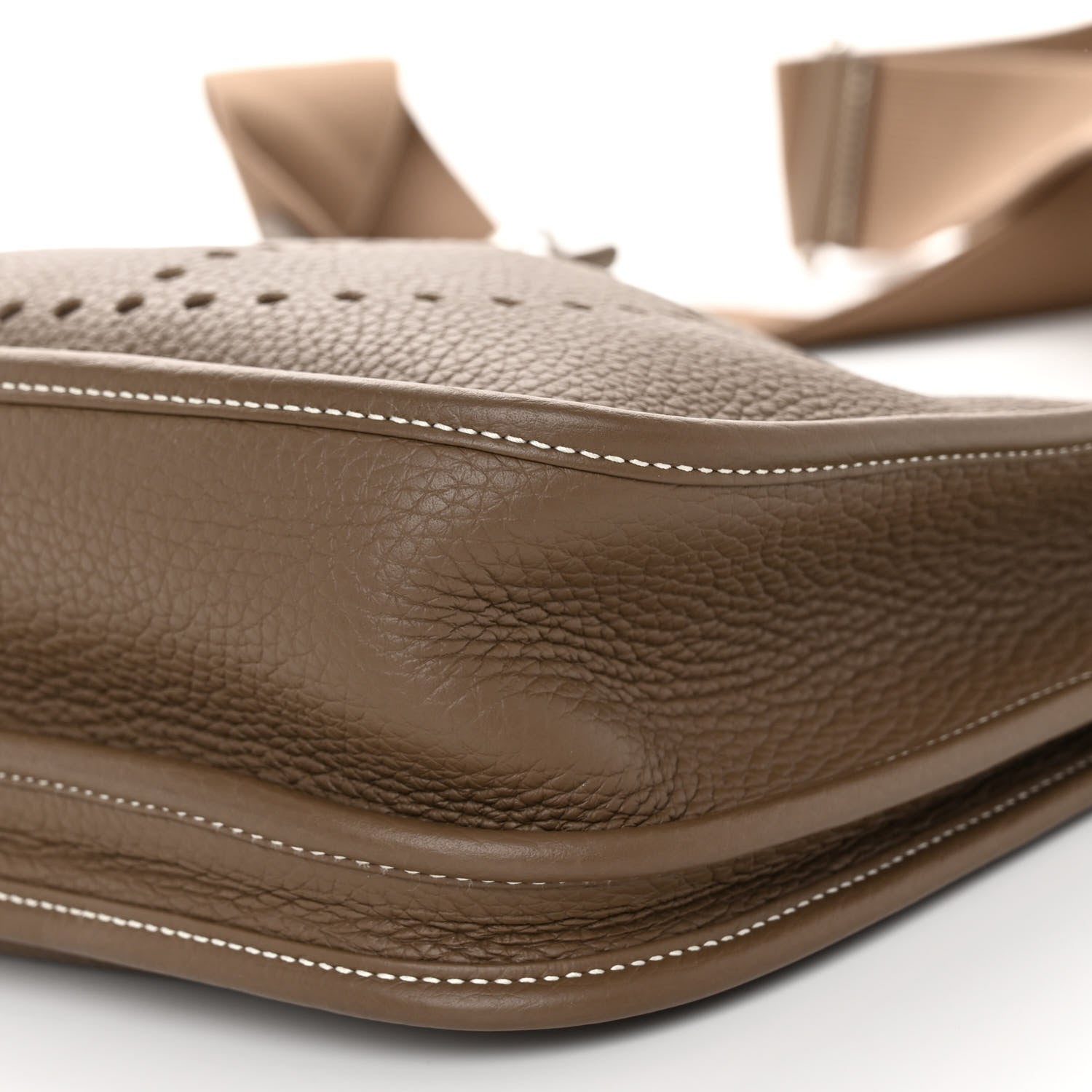 Hermes Taurillon Clemence Evelyne III PM Etoupe 10 of 10