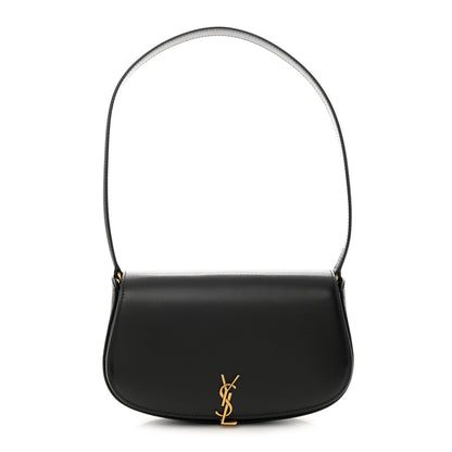 Saint Laurent Box Calfskin Mini Voltaire Shoulder Bag Black 1 of 10