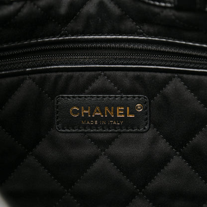 Chanel Shiny Calfskin Quilted Chanel 22 Backpack Black 7 of 10