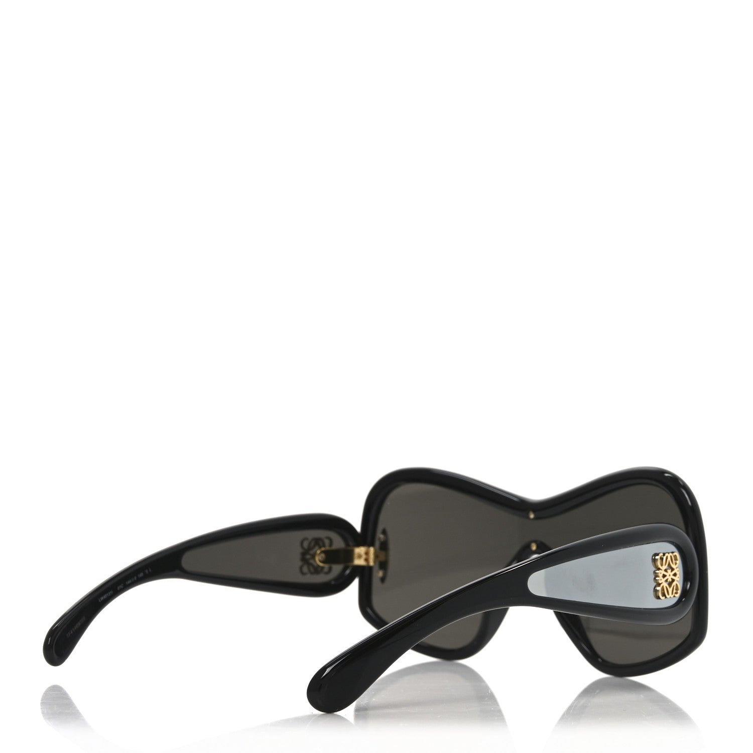 Loewe Acetate Mirror Mask Sunglasses LW40131I Black Smoke 4 of 7