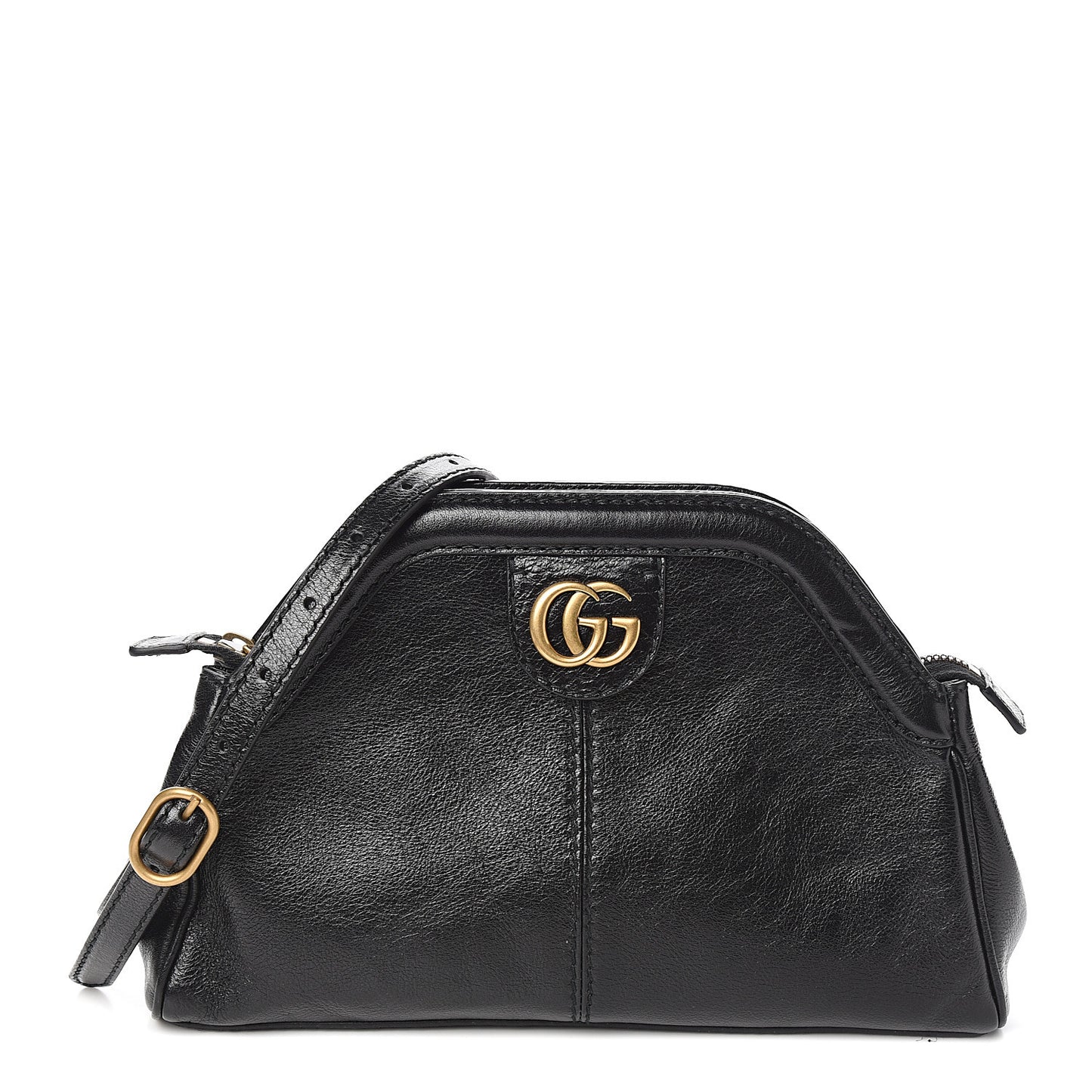 Calfskin Small Re(Belle) Crossbody Bag Black
