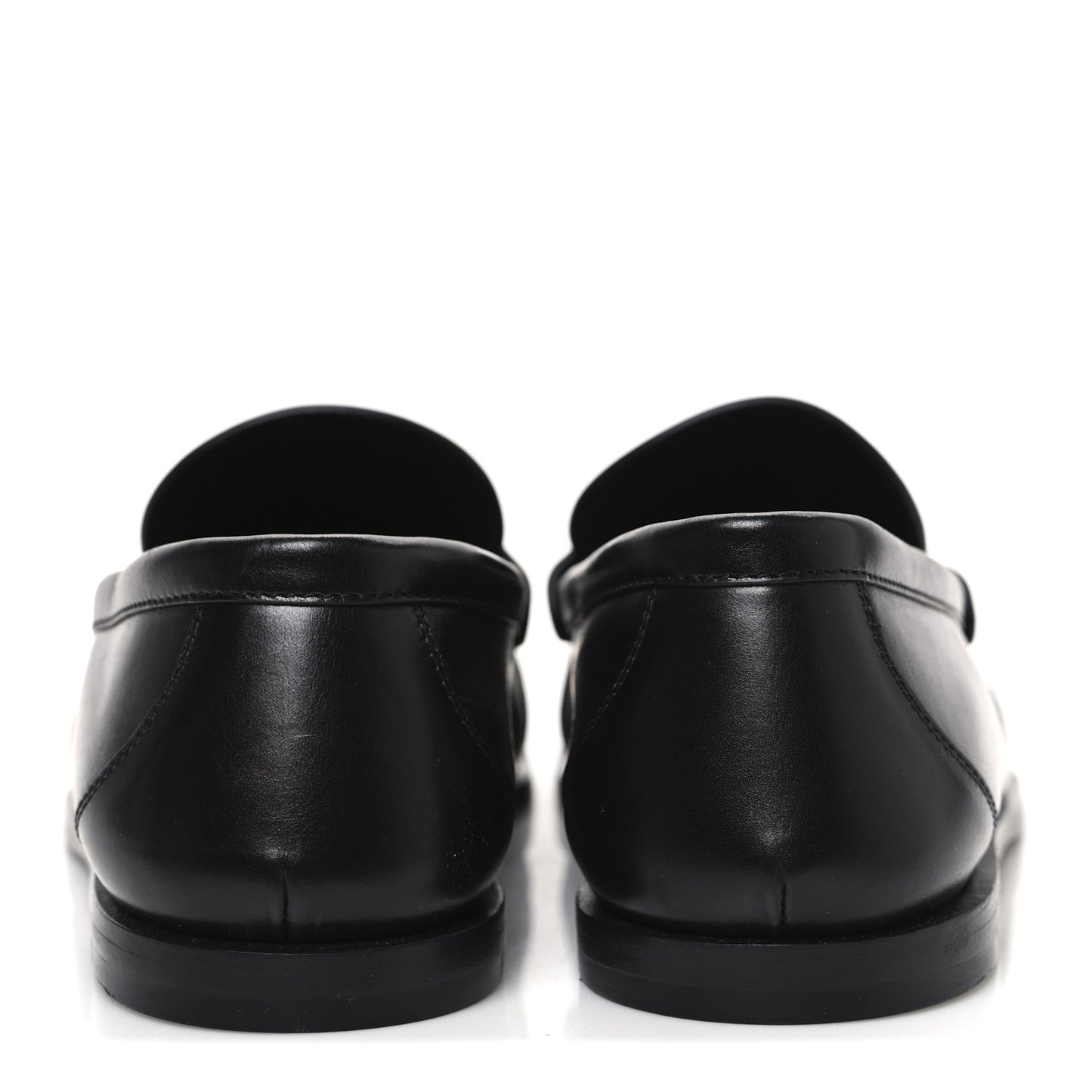 Calfskin Penny Loafers 39 Black