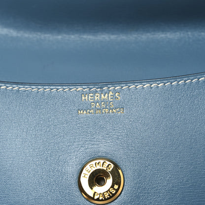 Hermes Box Pochette Bleu Jean 6 of 10