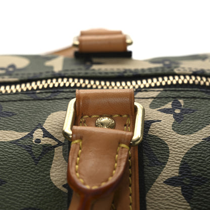 Louis Vuitton Monogramouflage Keepall 55 10 of 20