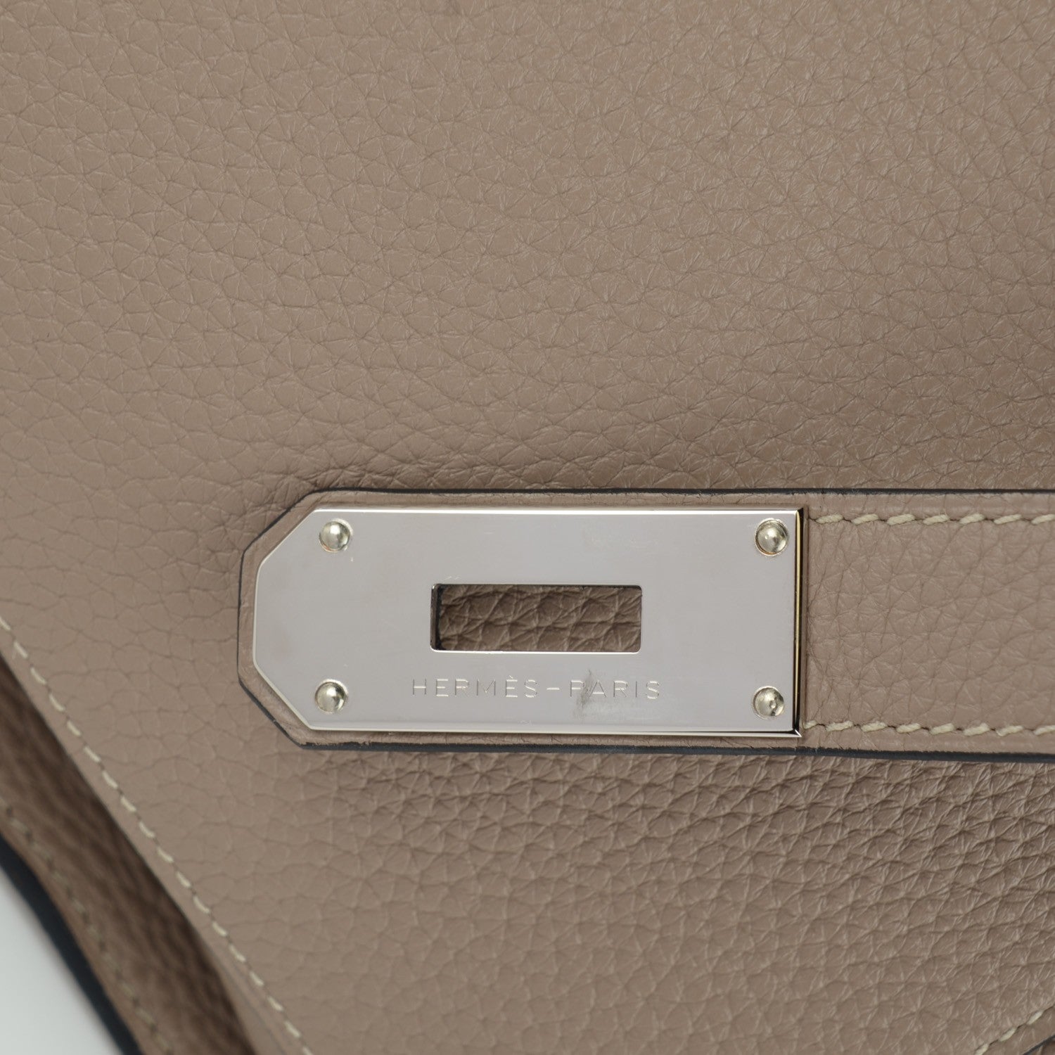 Hermes Taurillon Clemence Jypsiere 34 Gris Tourterelle 14 of 16