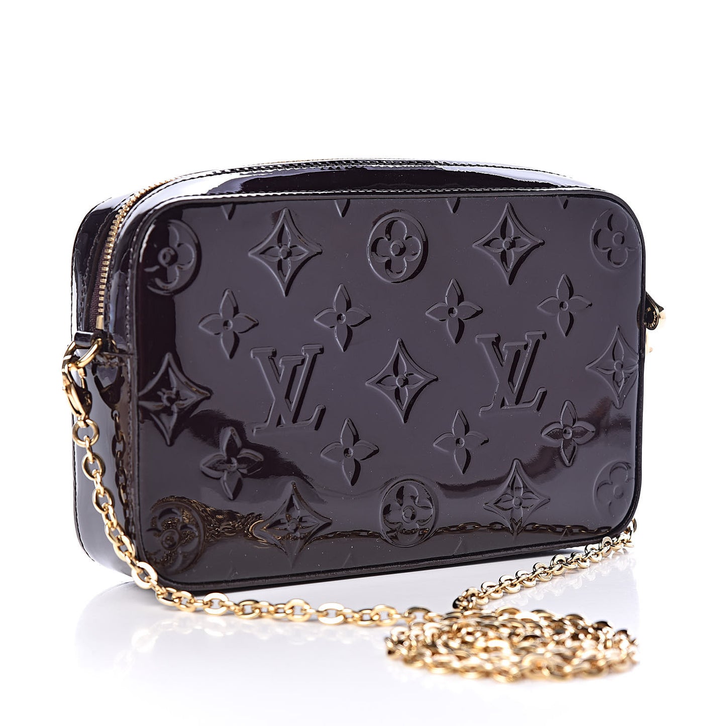 Vernis Camera Pouch Amarante