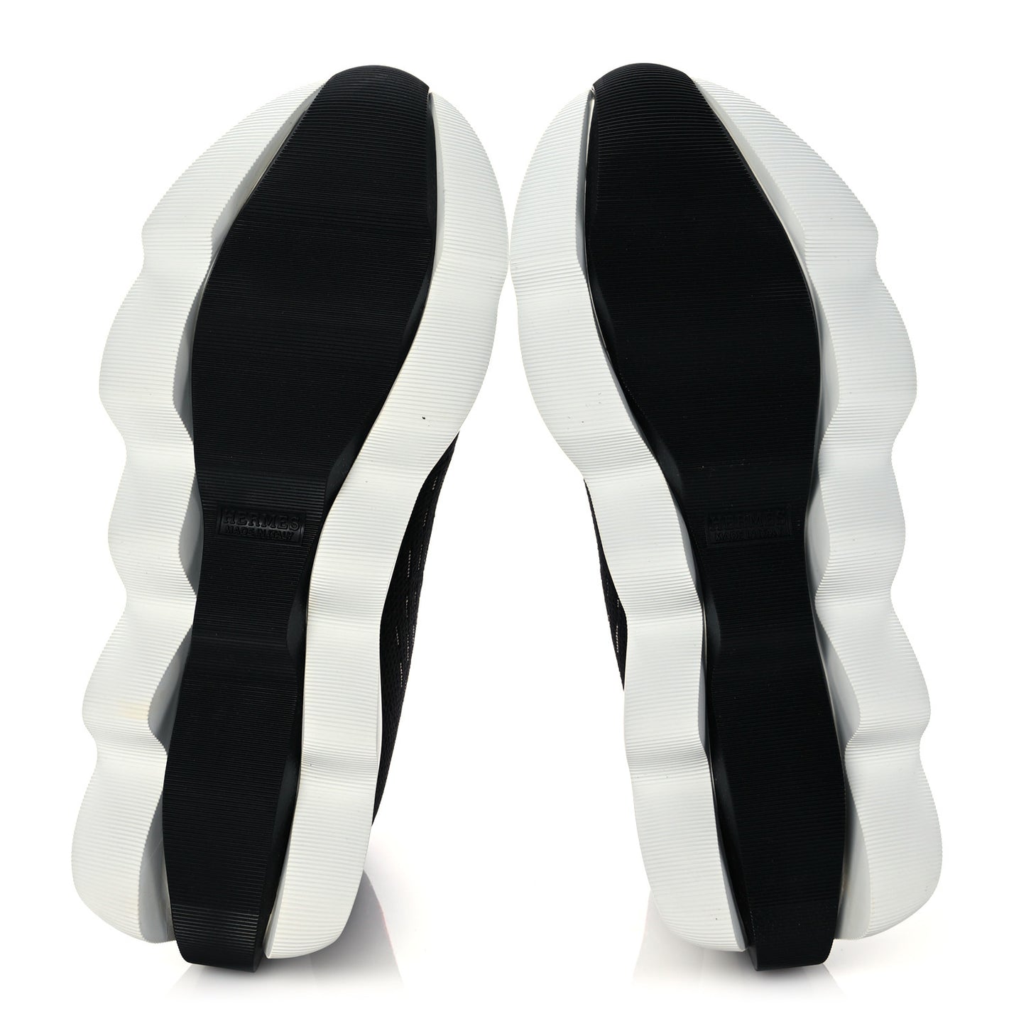 Technical Canvas Goatskin Womens Eclair Sneakers 36 Black