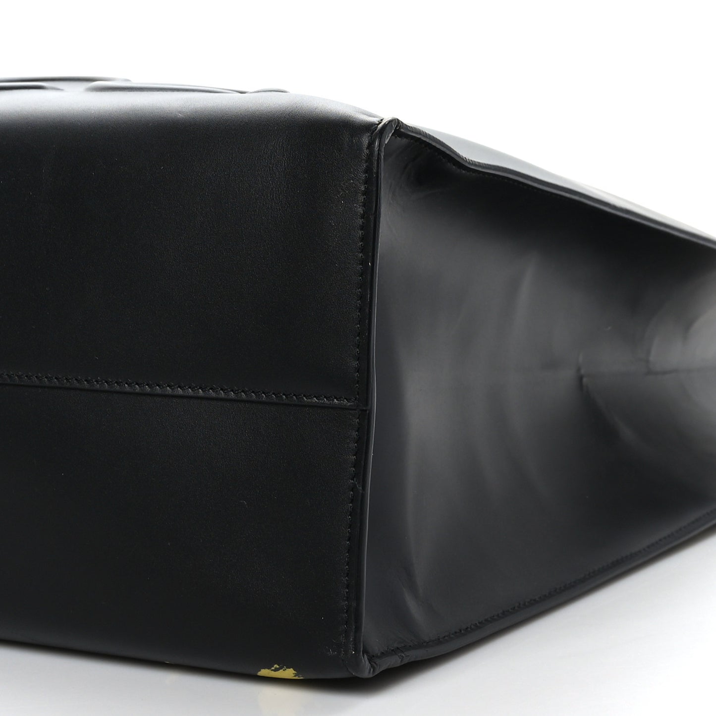 Calfskin GucciGhost Real Large XL Tote Black Yellow