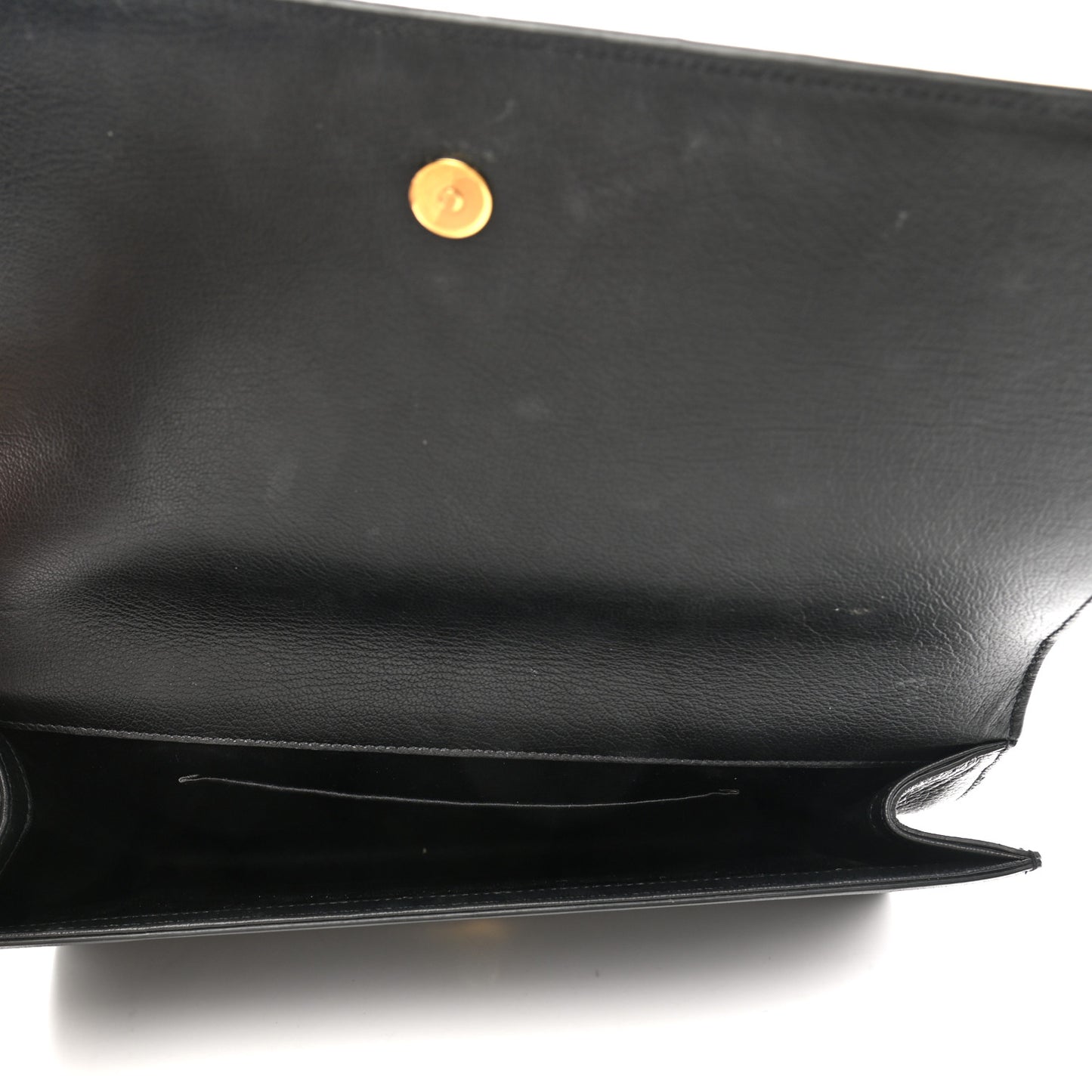 Calfskin Monogram Large Belle De Jour Clutch Black