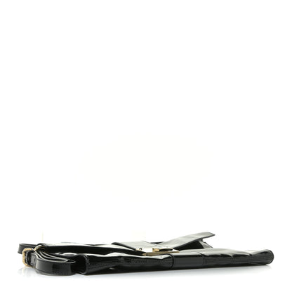 Jimmy Choo Patent Rivera Clutch Black 4 of 14