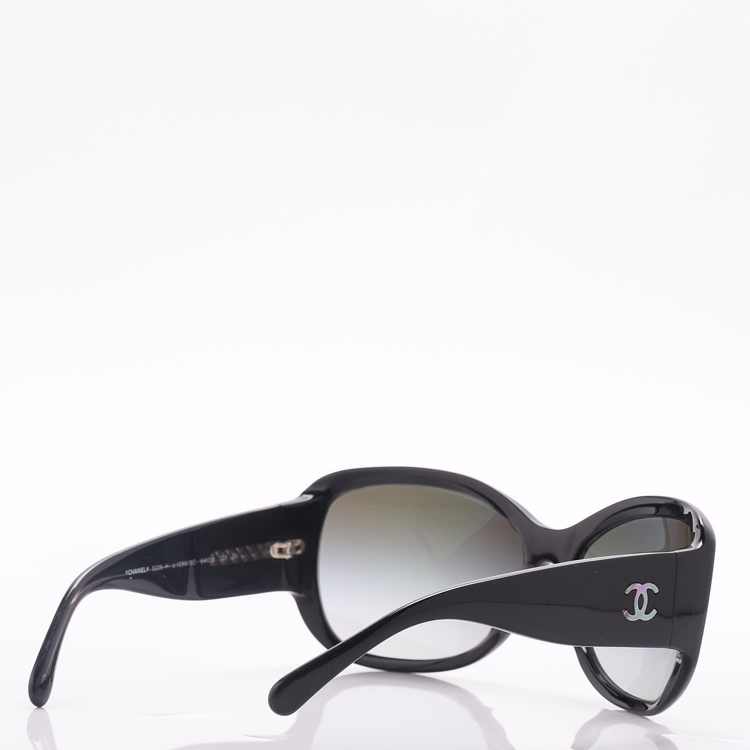 Chanel CC Logo Sunglasses 5226 Black 4 of 9