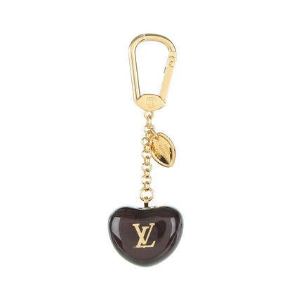 Louis Vuitton Pomme Bag Charm Key Holder Amarante 1 of 3