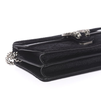 Gucci Velvet GG Monogram Small Dionysus Shoulder Bag Black 8 of 10