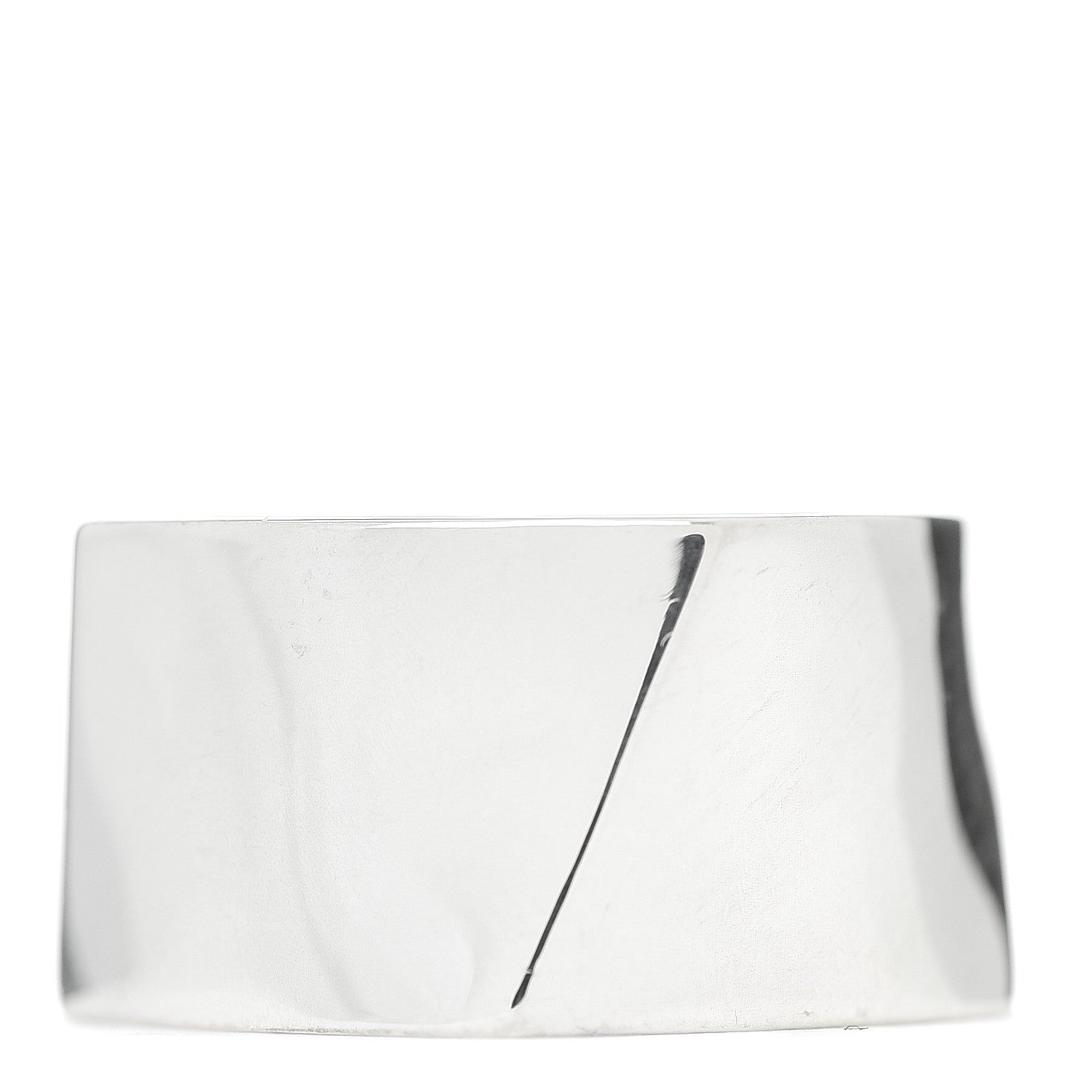 Tiffany Sterling Silver Frank Gehry Torque Wide Band Ring 51 5.75 3 of 5