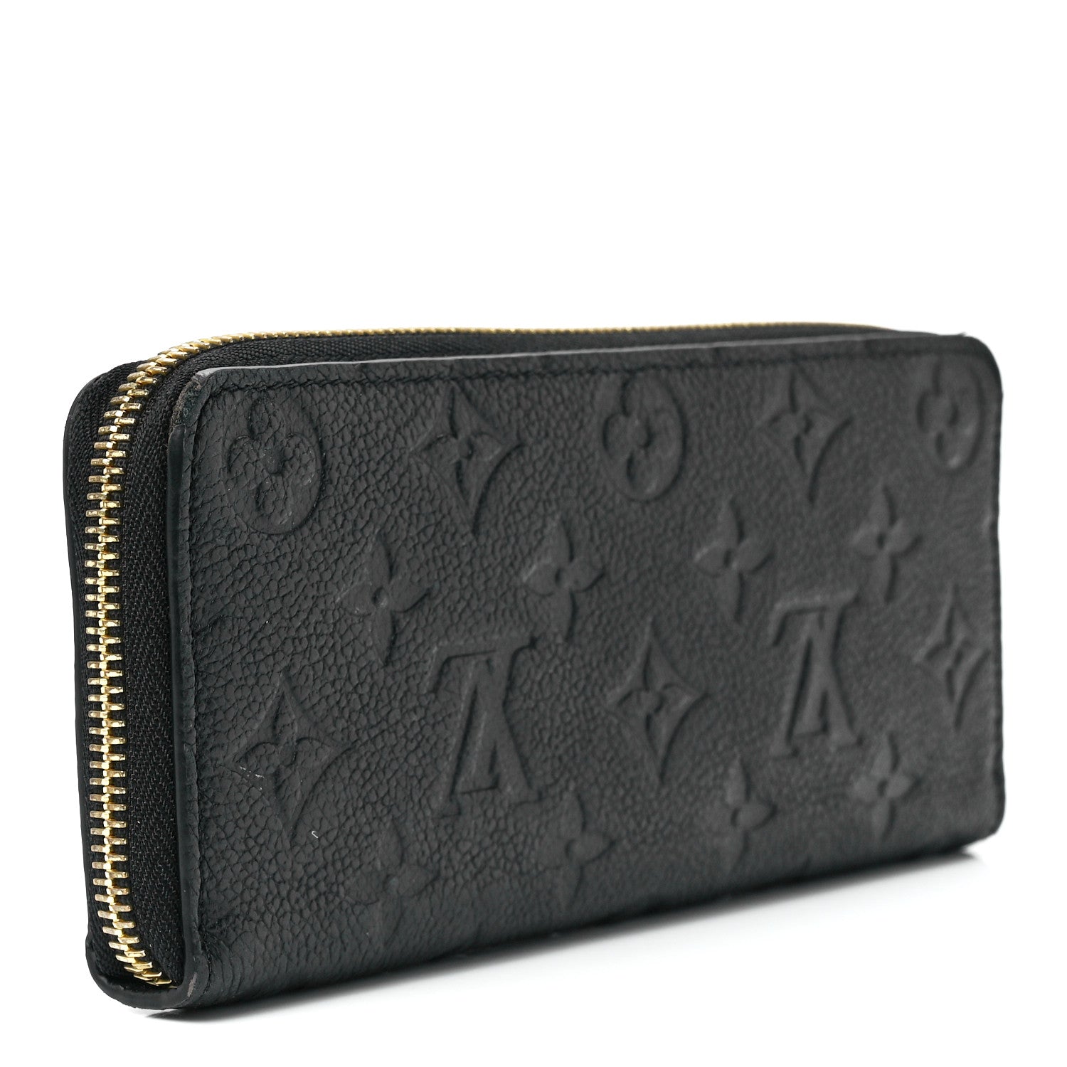 Louis Vuitton Empreinte Clemence Wallet Black 3 of 10