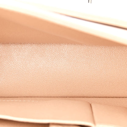 Chanel Iridescent Calfskin Quilted Medium Double Flap Beige 5 of 11