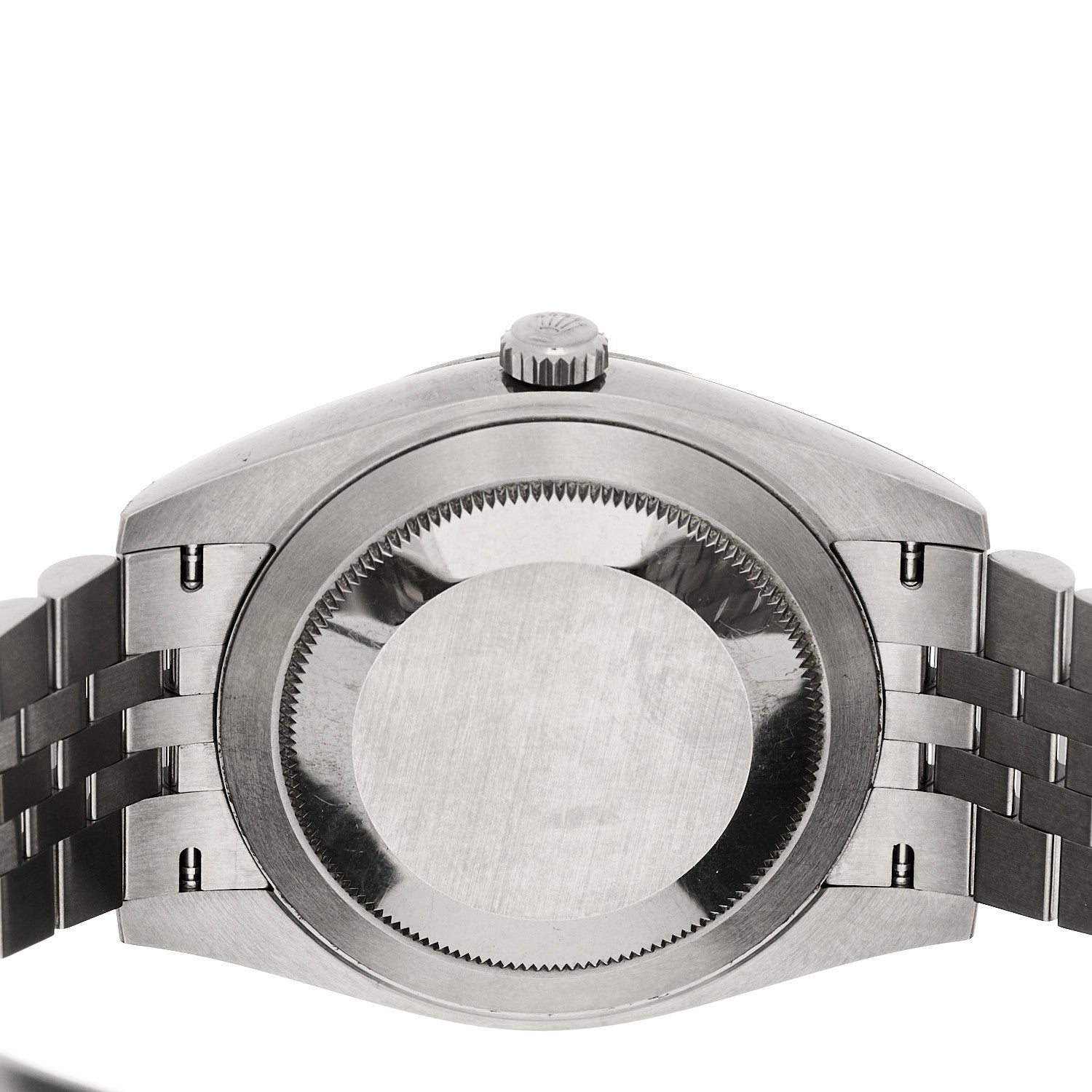 Rolex Stainless Steel 18K White Gold Diamond 41mm Oyster Perpetual Datejust Watch Dark Rhodium 126334 4 of 5