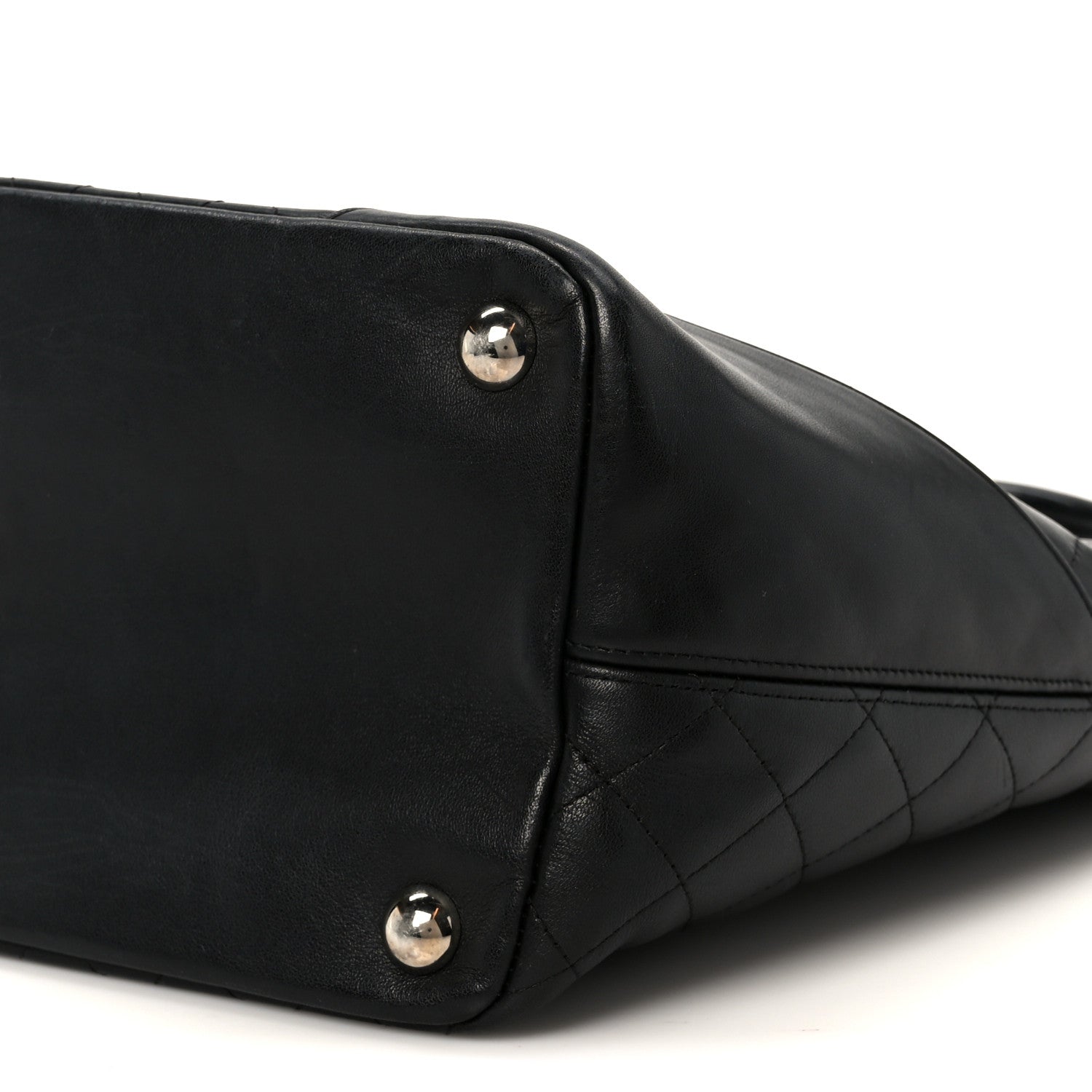Chanel Calfskin Quilted Large Cambon Tote Black 10 of 10