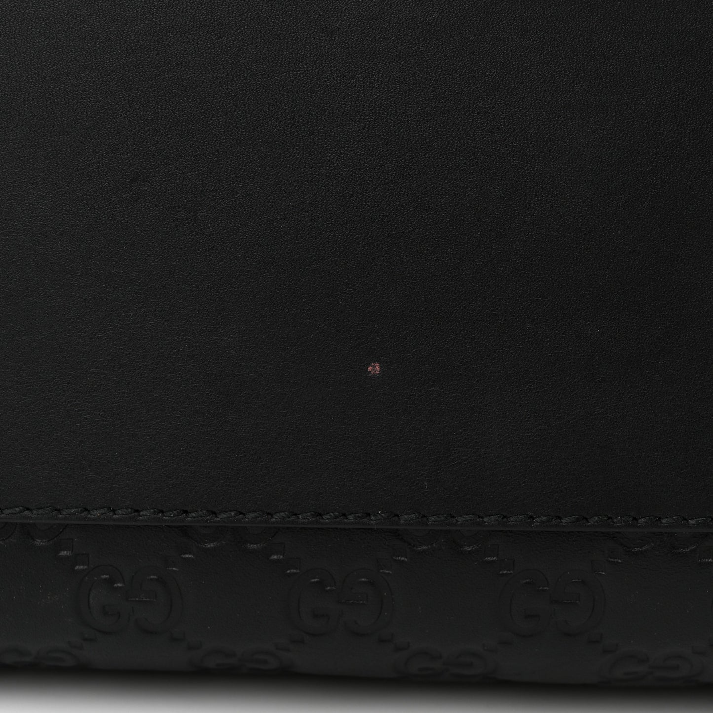 Guccissima Medium Padlock Tote Black