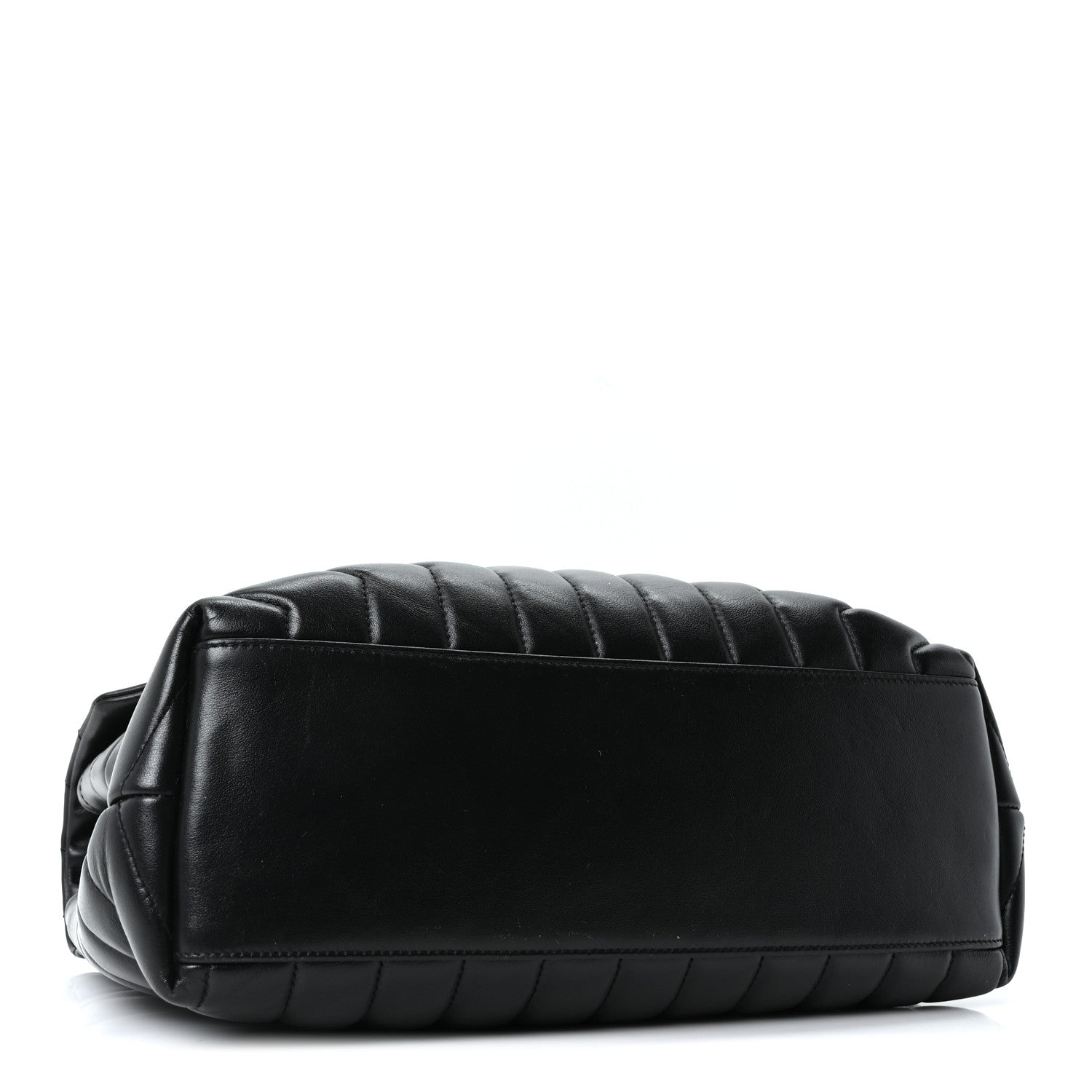Saint Laurent Calfskin Y Quilted Monogram Medium Loulou Chain Satchel Black 4 of 10