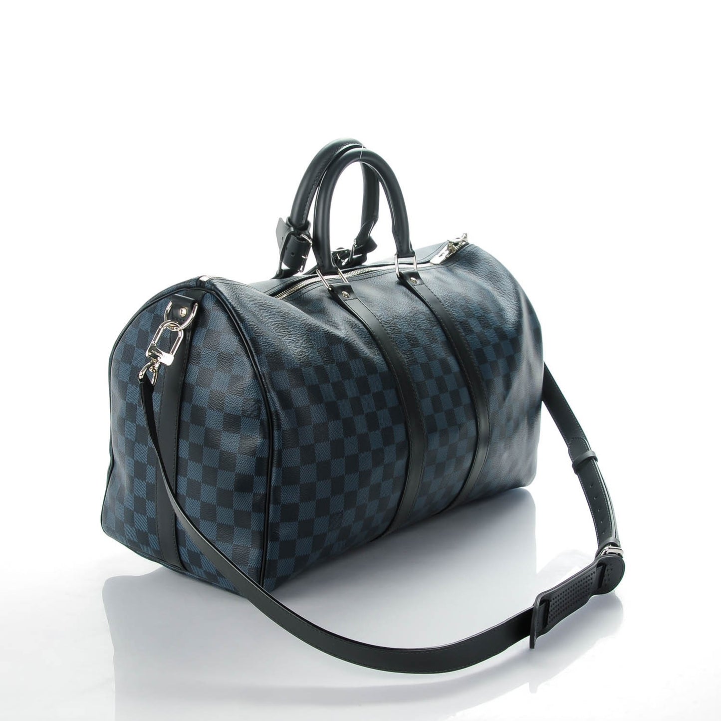 Damier Cobalt Keepall Bandouliere 45