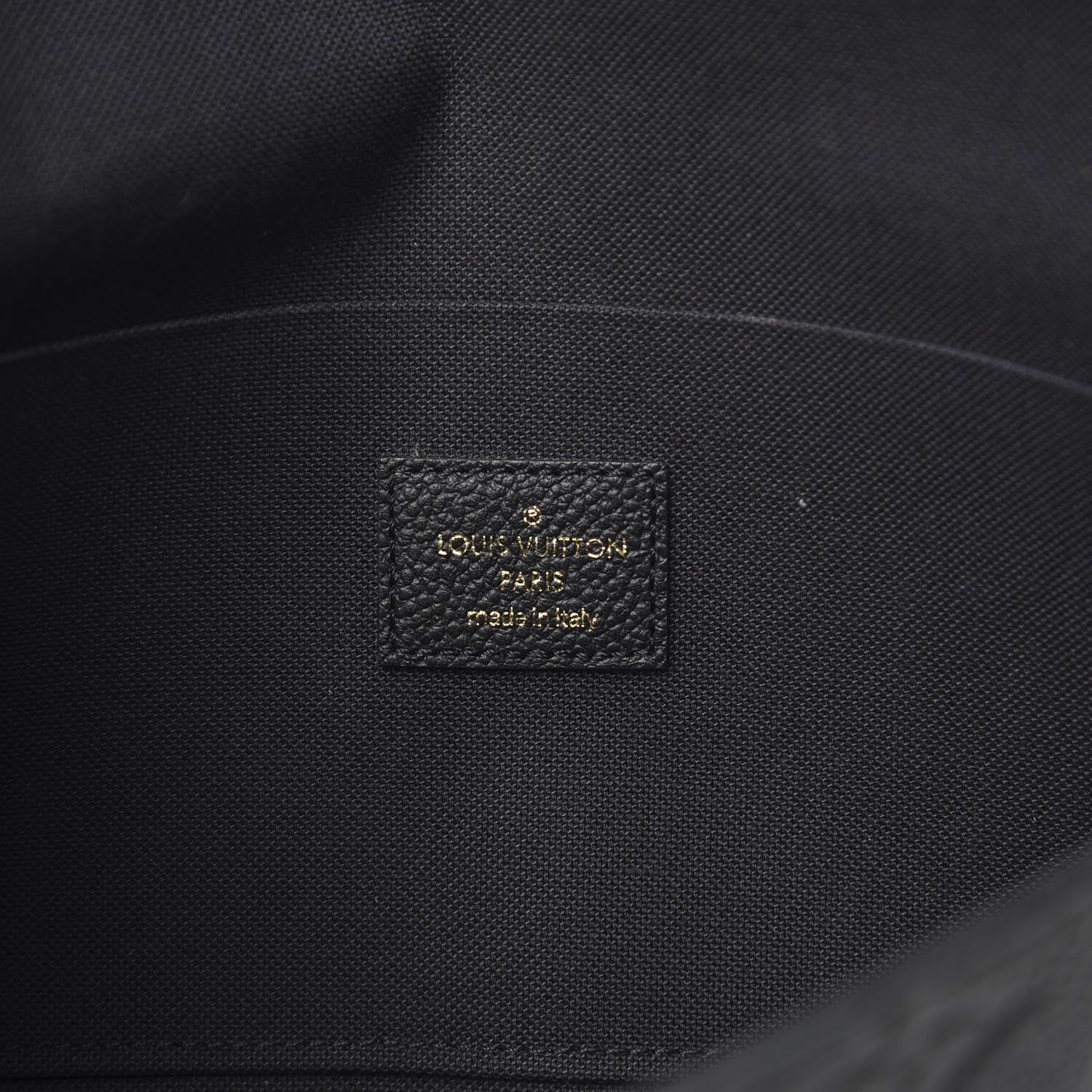 Louis Vuitton Empreinte Pochette Felicie Chain Wallet Black 5 of 8