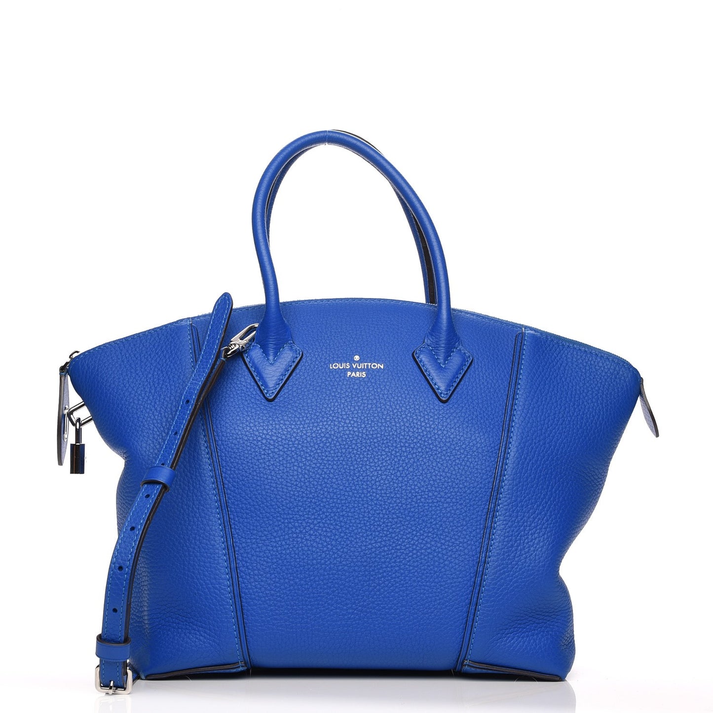 Cuir Taurillon Soft Lockit PM Outremer
