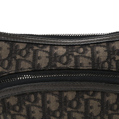 Christian Dior Oblique Saddle Belt Pouch Blue 8 of 11