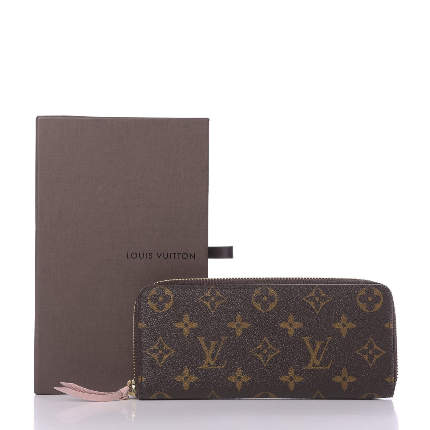 Louis Vuitton Monogram Clemence Wallet Rose Ballerine 9 of 9