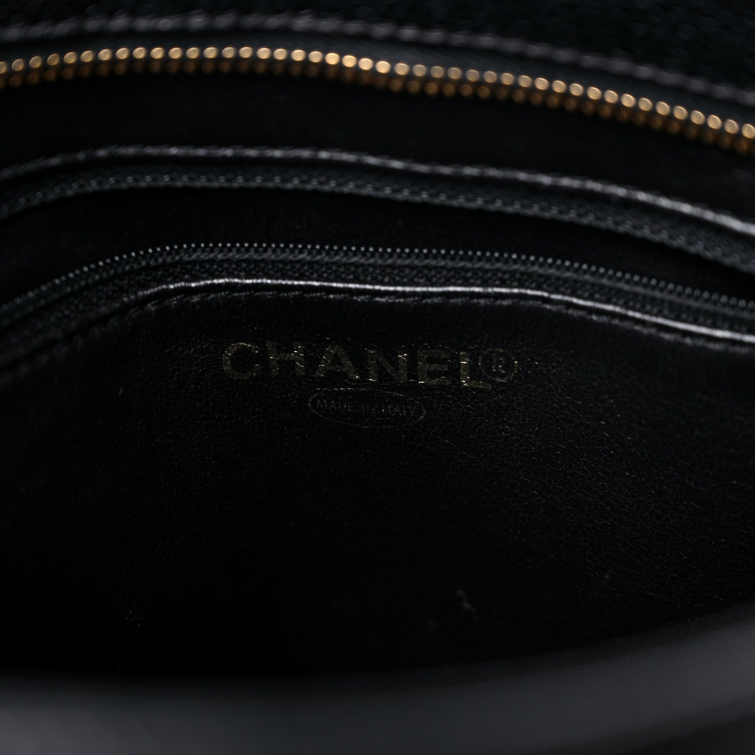 Chanel Caviar Quilted Medallion Tote Black 6 of 17