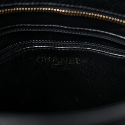Chanel Caviar Quilted Medallion Tote Black 6 of 17